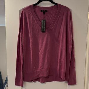 Banana Republic Merino Wool Sweater in Pink
